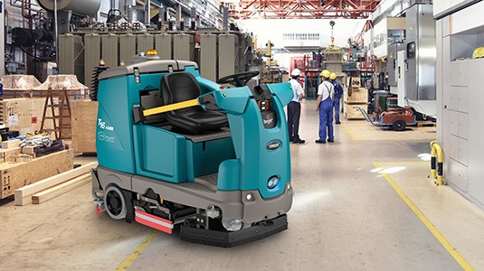T16AMR Restregadora robotizada de pisos industrial T16AMR Restregadora robotizada de pisos industrial
