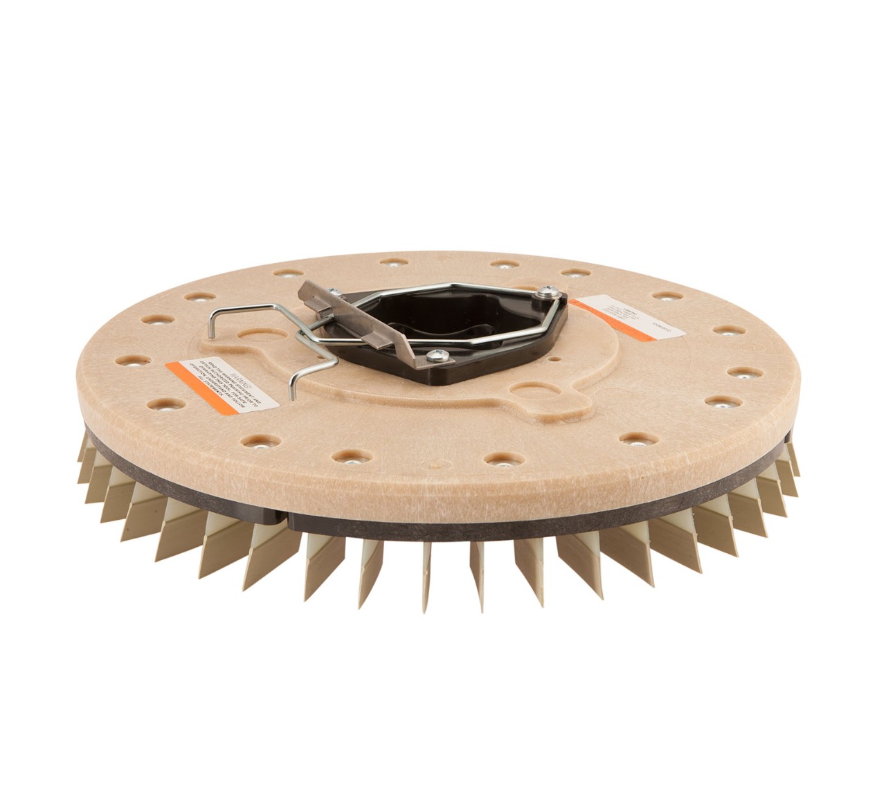 1059754 Diamabrush Polymer Disk 2000 Grit Tan Blade – 16 in / 410 mm alt 1