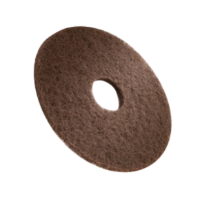 222327 3M Brown Stripping Pad &#8211; 14 in / 356 mm alt 