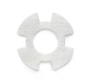 1263477 PAD, WHITE, BUFFING, 7 [LITE QTY 10] alt 