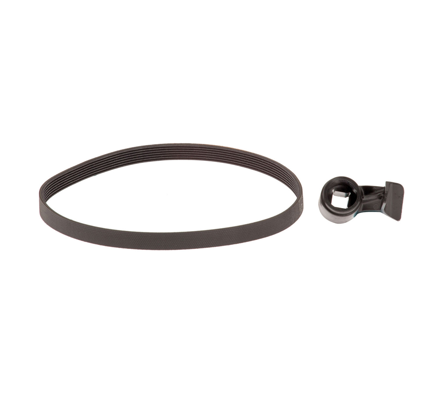 Installing serpentine clearance belt