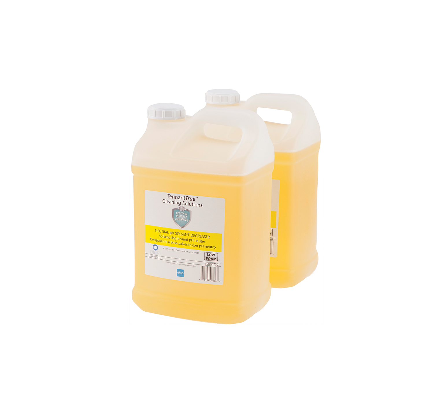 TennantTrue Yellow Neutral pH Solvent Degreaser - (2) 2.5 gallon | PN ...