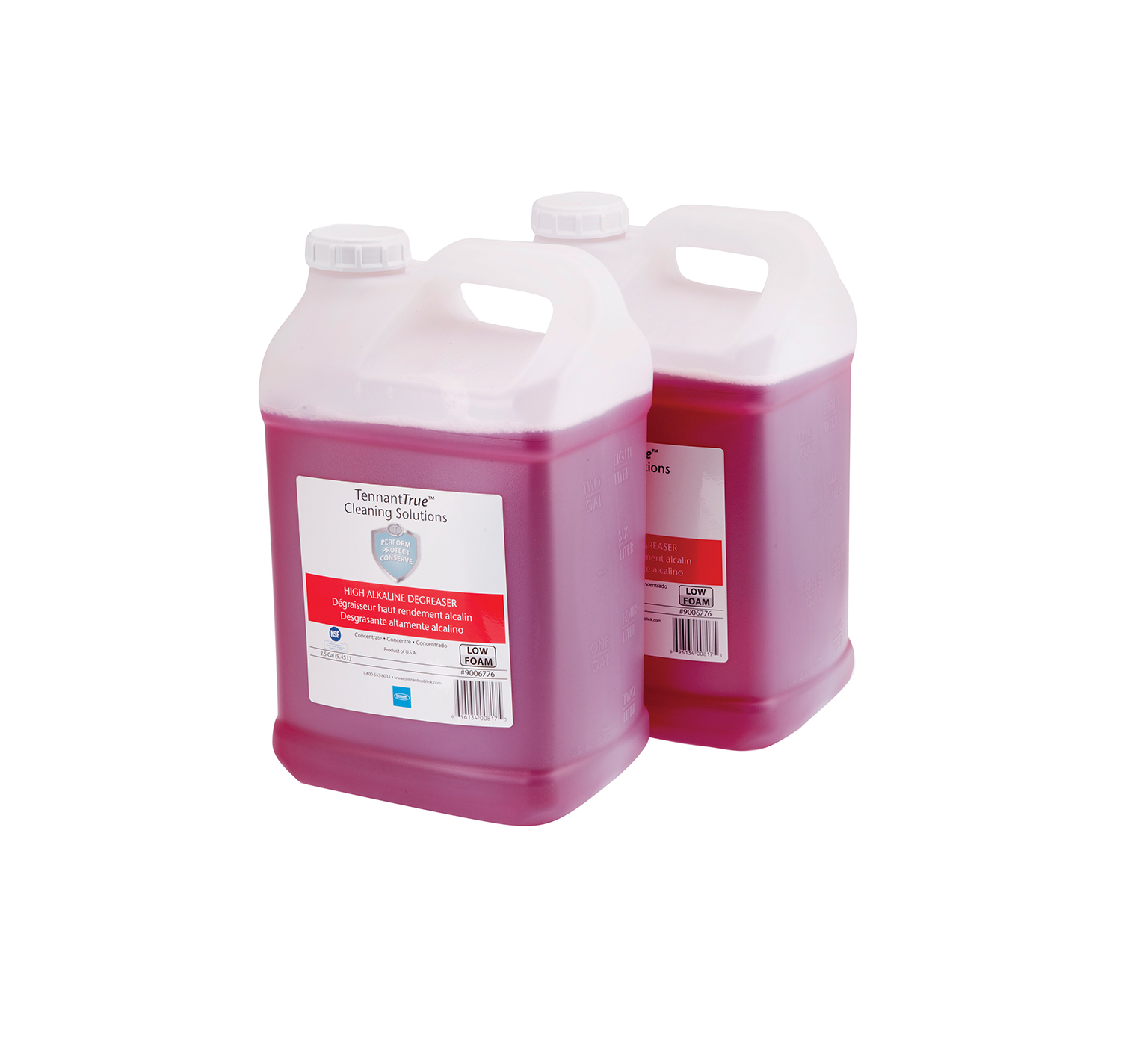 TennantTrue Red High Alkaline Degreaser - (2) 2.5 gallon | PN: 9006776