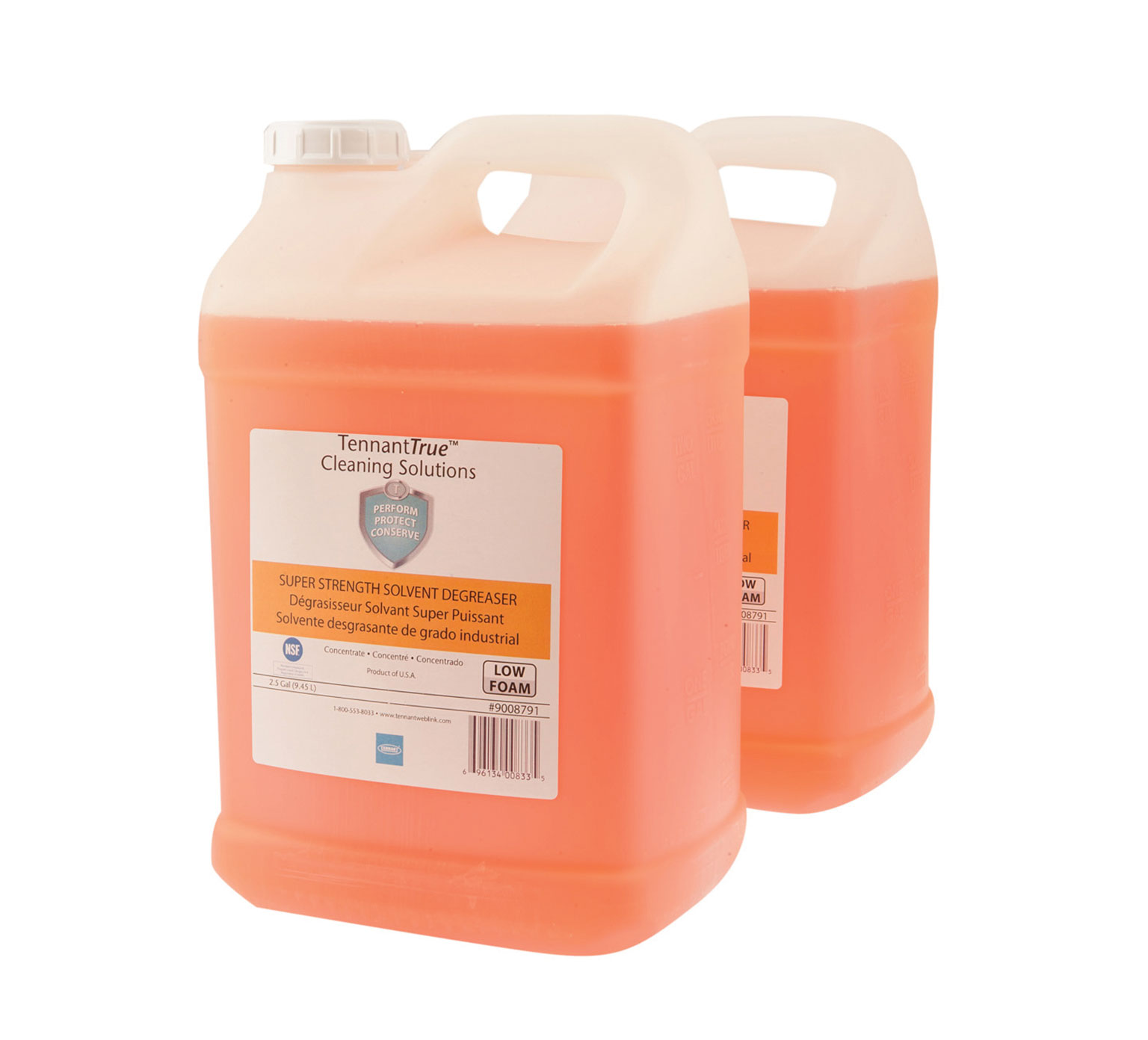 TennantTrue Orange Super Strength Solvent Degreaser - (2) 2.5 gallon ...