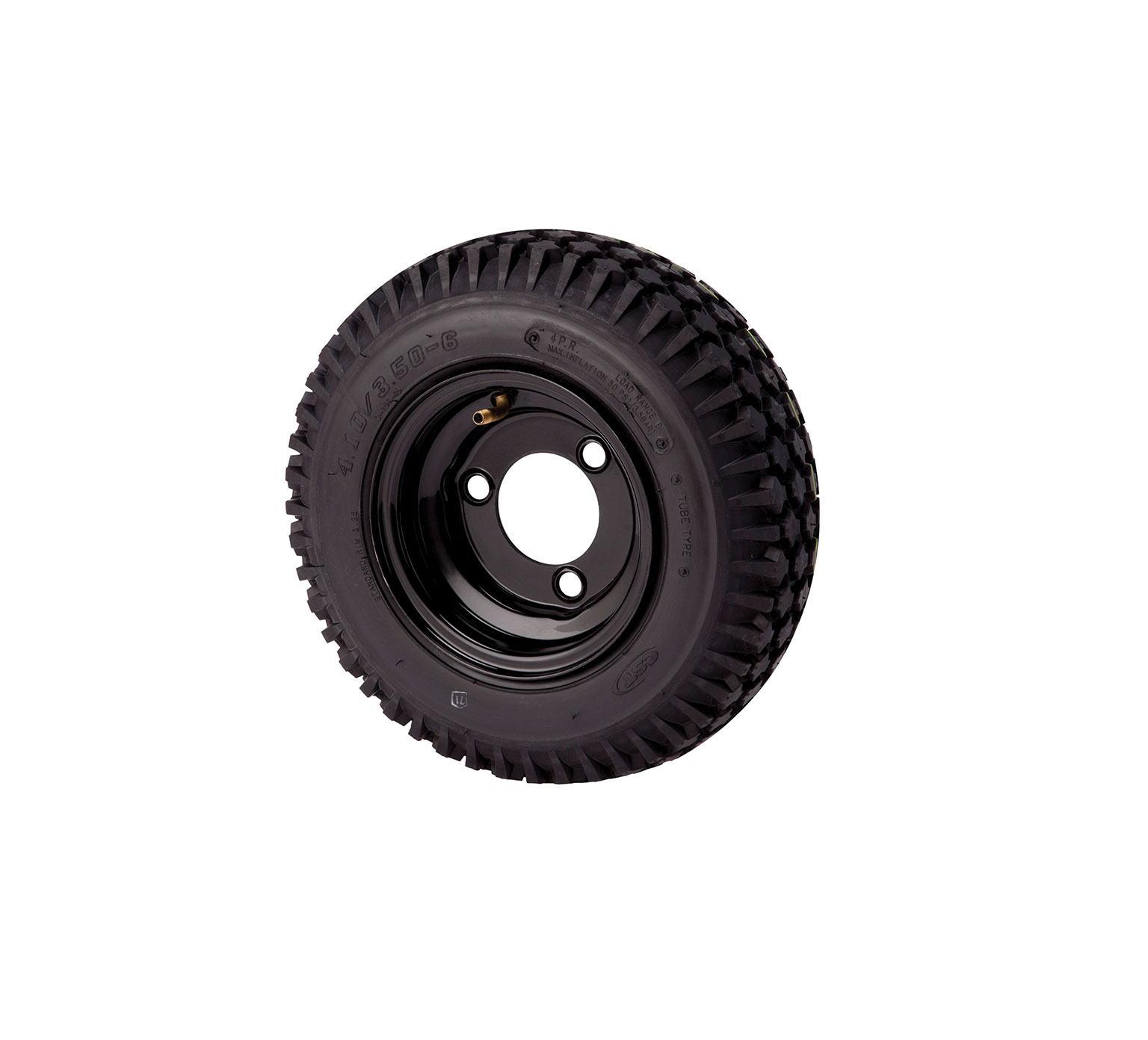 TennantTrue 3 Bolt Polyurethane Foam Filled Tire Assembly | PN: 1052674